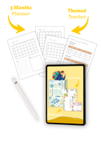 Mini Digital Planner - April to June