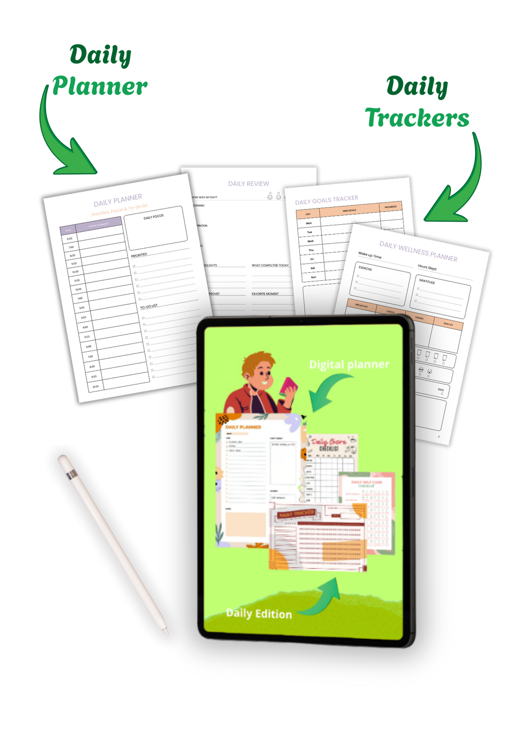 Mini Digital Planner - Daily