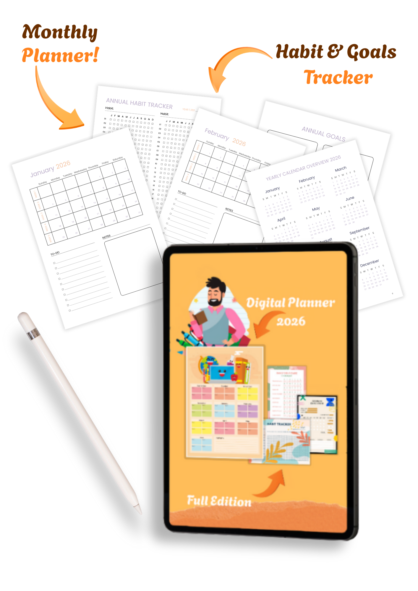 Digital Planner 2026 Full Edition