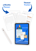 Mini Digital Planner - January to March