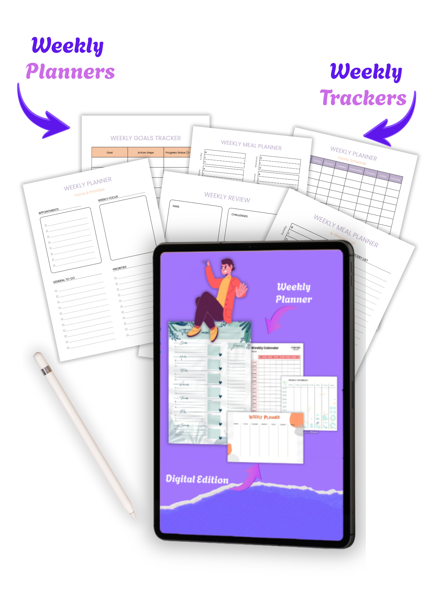 Mini Digital Planner - Weekly