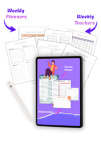 Mini Digital Planner - Weekly