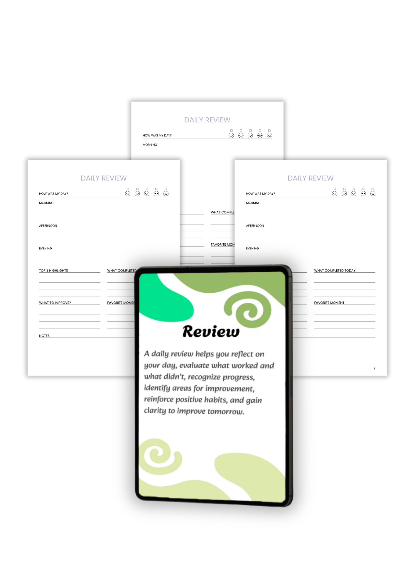 Mini Digital Planner - Daily