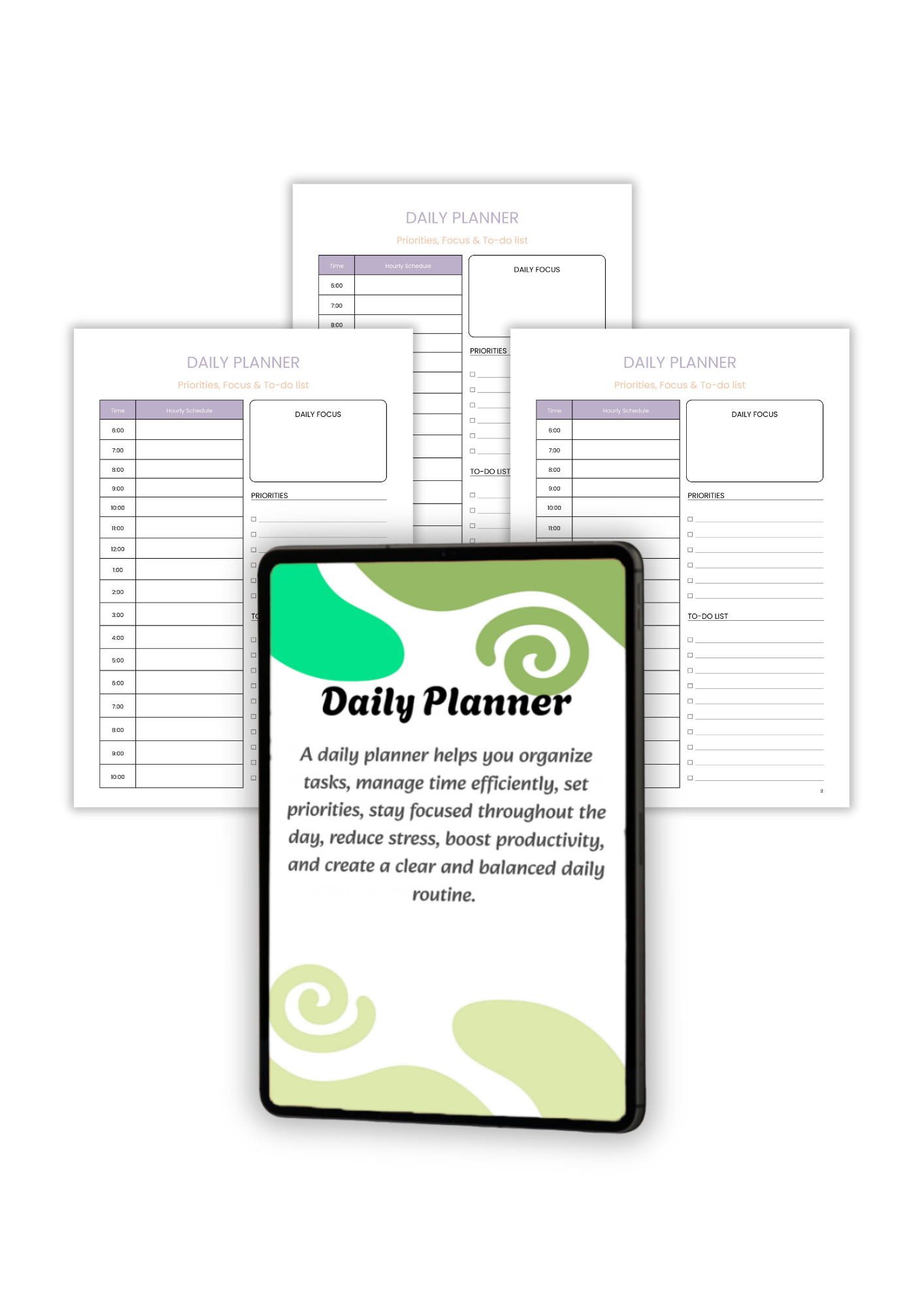 Mini Digital Planner - Daily