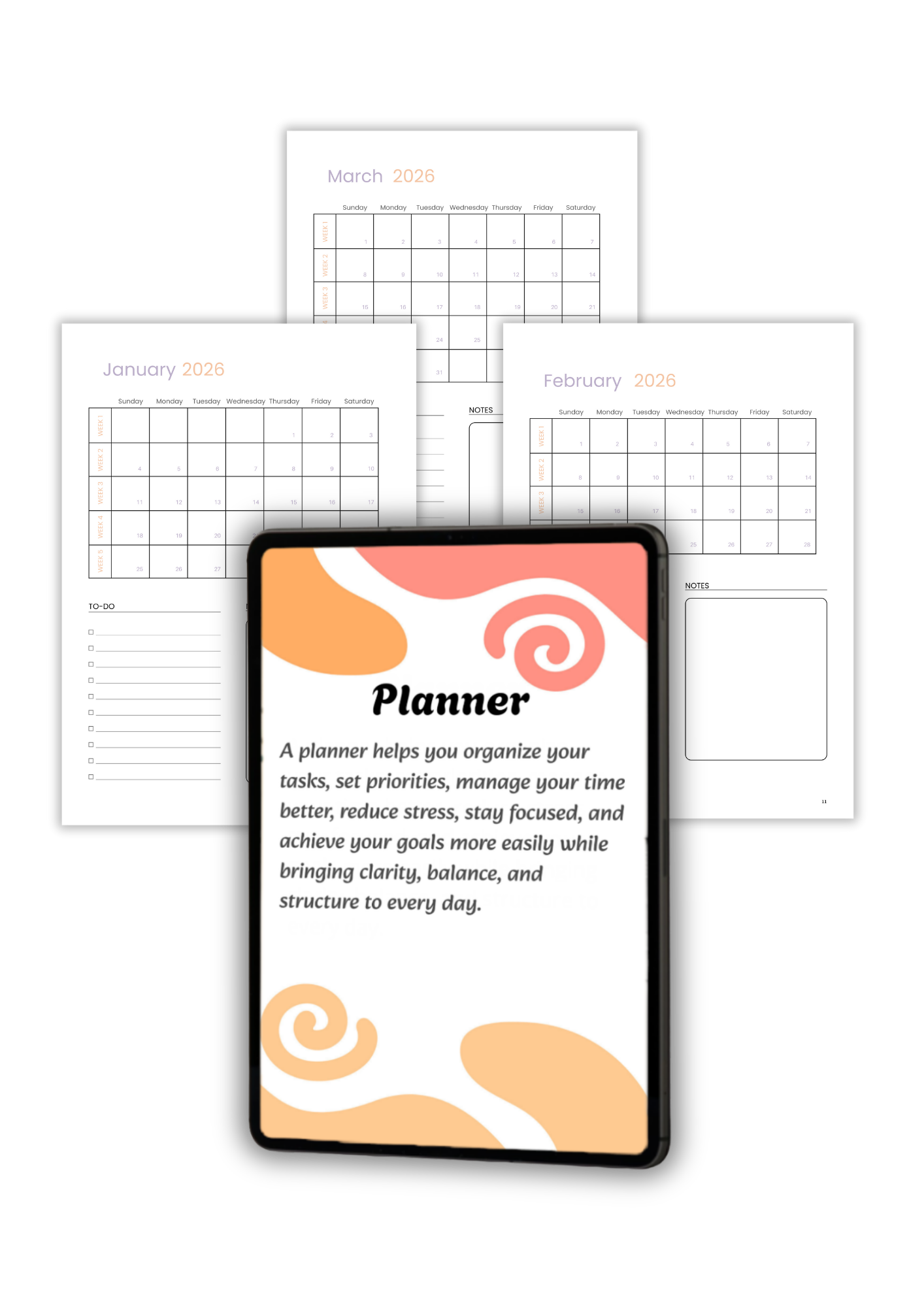 Digital Planner 2026 Full Edition