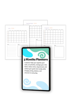 Mini Digital Planner - July to September